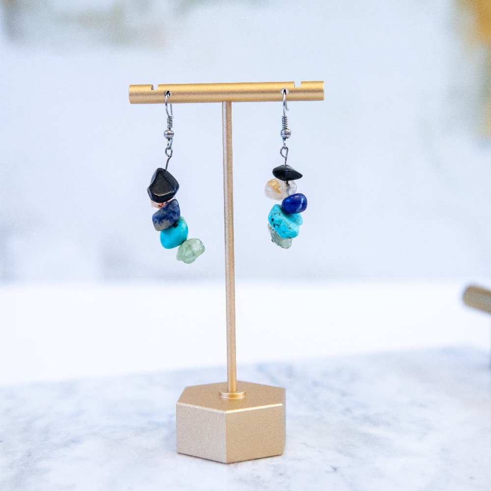 Colorful Stone Earrings